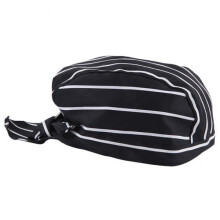 5xUnisex Kitchen Restaurant Chef Cap Headwrap Bandana Hat Head Do Tied