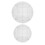 2x Clear Quilting Template Acrylic Quilt Circle Template Tool 5inch 10 1
