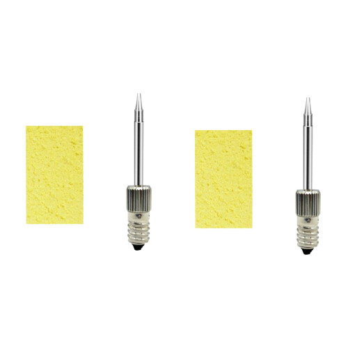 2pcs Soldering Tips USB Soldering Iron Head for E10 Interface tip B 1