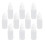 10x Empty Squeezable Dropper Bottle Screw Cap for Eye Drops Lab Liquid 3