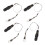 4pcs Snap Release Clip w/ Leader Snap for Outrigger Downrigger Planer 2