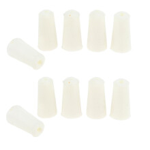 10pc Silicone Rubber Stopper Plug Bung Caps Flask Test Tubes 12-17mm