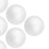 10pcs 8cm White Modelling Craft Polystyrene Foam Balls Spheres 3