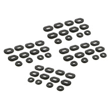 48pcs Rubber Side Cover Grommets For Motorcycle Car Auto CG125 (Size:
