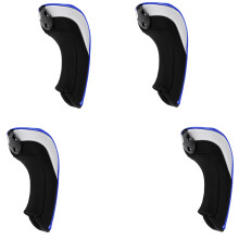 4 Pieces Golf Hybrid UT Club Head Cover Headcover with Number Tag Blue