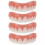 2xSilicone Smiling Braces Upper False Teeth Veneers Cosmetic Tooth Cov 2