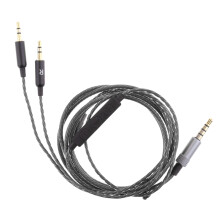 3.5mm to 2.5mm Cable with Mic Replacement for Sol Republic Headphone B