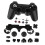 Replacement Full Housing Shell Case Mod Kit for PS3 Controller Black 3