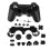 Replacement Full Housing Shell Case Mod Kit for PS3 Controller Black 1
