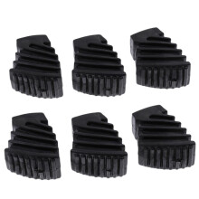 6 Pieces Drum Rubber Feet for Drum Hardware Cymbal Stand Small Size