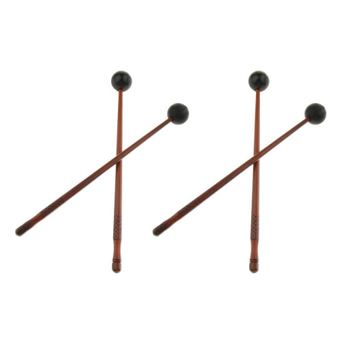 2 Pair Wooden Tongue Drum Sticks Mallets Beaters 1