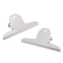 2pcs Big Size Home Bulldog Clips Hinge Clip Clamp Office Supplies 14.5