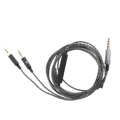 3.5mm to 2.5mm Cable with Mic Replacement for Sol Republic Headphone B 2