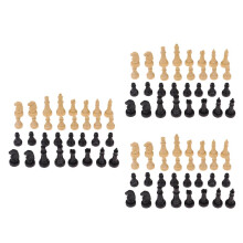 96pcs 2-inch Plastic Chess Pieces Only Board Game Checker Pawns Access