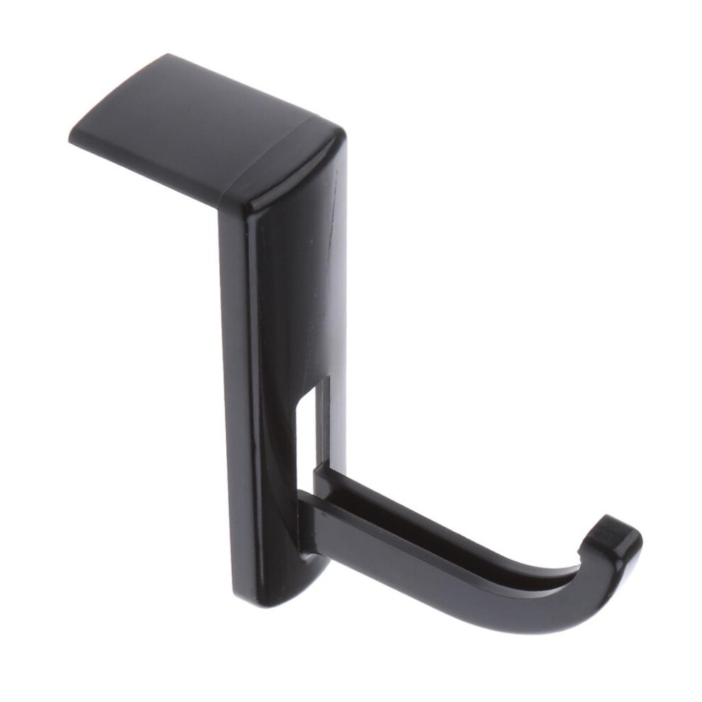 Headphone Headset Hanger Holder Wall Pc Monitor Stand Hook Sticky Blac 6902696620088