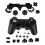 Replacement Full Housing Shell Case Mod Kit for PS3 Controller Black 2