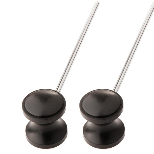 2 Pieces Bass Drum Pedal Hammer Beater for Percussion Replacement Part 2