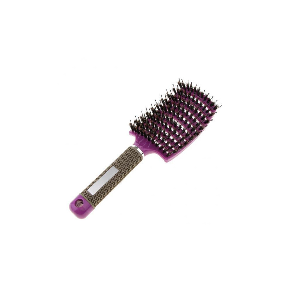 3xSalon Bristle Hair Brush Hair Styling Scalp Massage Vent Paddle Comb
