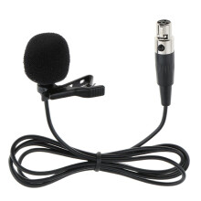 Lavalier Lapel Tie Clip-on Vacuum Tube Microphone MINI XLR 4Pin
