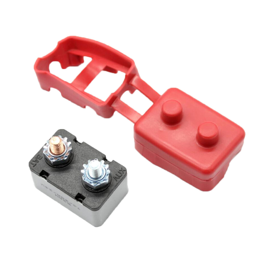 12V-24V Car Marine Boat Audio Circuit Breaker Manual Reset Fuseholder 6902696550057