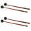 2 Pair Wooden Tongue Drum Sticks Mallets Beaters 3