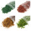 4Pcs 33ml Miniature Leaf Static Model Railway Sand Table Diorama Ornam 3