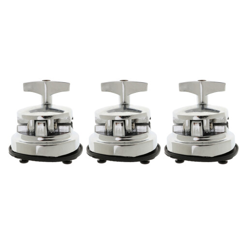3 Pieces Drum Holder Base Plate Drum Rack Clamp Drum Tom Mount Bracket 2
