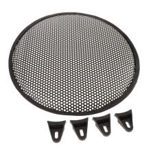 Speaker Grills Cover Case with Screws Audio Accessoric Black 12inch