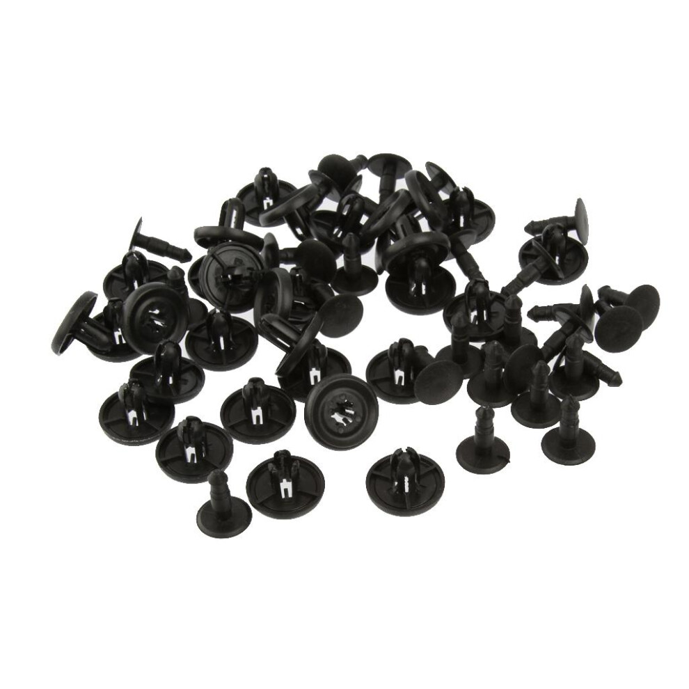 Car Body Plastic Push Pin Rivet Fasteners Trim Moulding Clip Assortmen