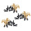 96pcs 2-inch Plastic Chess Pieces Only Board Game Checker Pawns Access 3