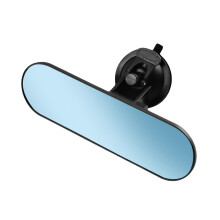 Car Rear View Mirror for Driving Test & Lesson with Suction Cup Blue