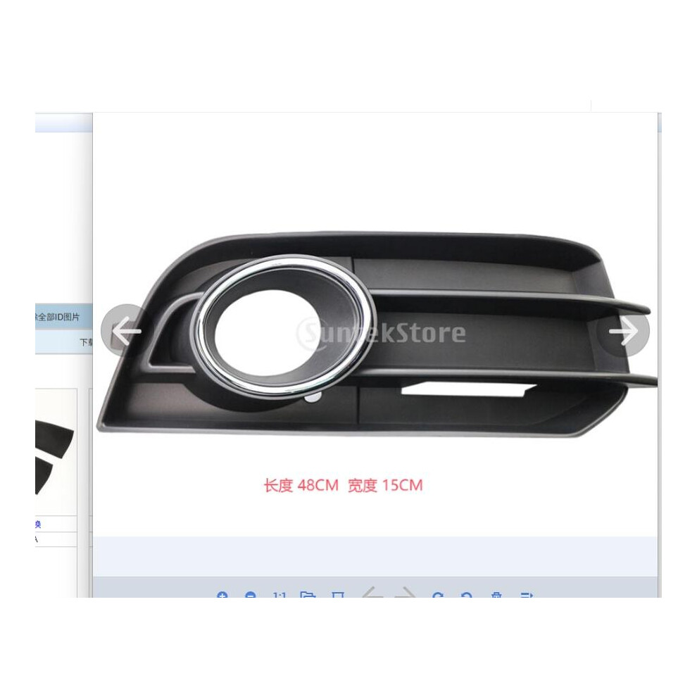 Front Bumper Fog Grill For Audi A1 8Xa 2010-15 Fog Hole Ri Light 6902696112941