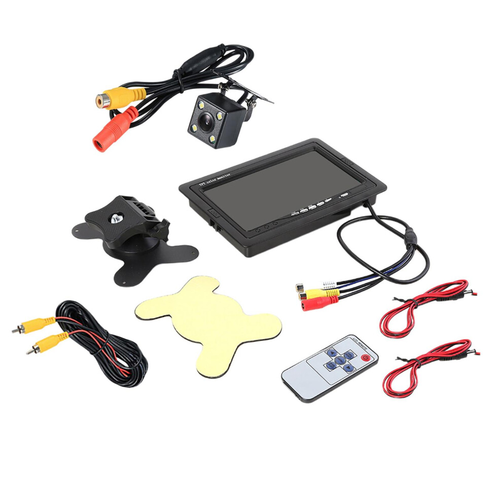 7 Inches Rearview Car Lcd Monitor Pal Ntsc Video Reverse Monitor With 6902696483881