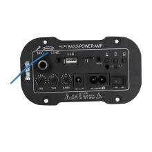 220V Hi-Fi Bass Power Amplifier AMP Board Digital for Motorbike Theate