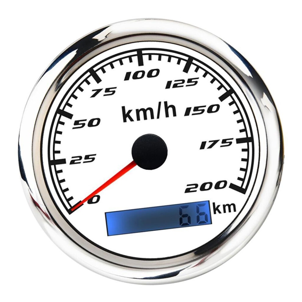 Marine Digital Gauge 0-200 Km/H Signal 6902696484109
