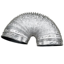Flexible Aluminium Air Ducting Ventilation Alloy Vent Tube Hose Duct 1