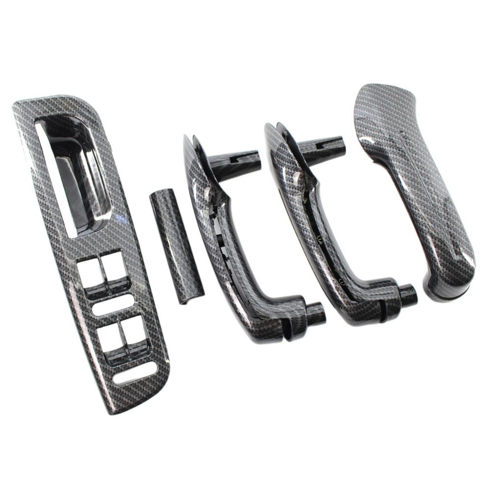 Door Grab Handle Cover Switch Bezel For For Vw Jetta Golf Mk4 Carbon F 6902696289865