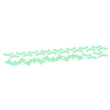 Glow In The Dark Stickers Children's Room Ceiling Wall Decor 24x Bat