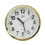 Modern Multi Shaped Desk Clock Quartz Clock Gold Frame Home Decor Roun 3