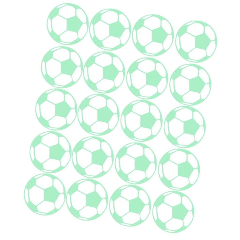 Glow In The Dark Stickers Children's Room Ceiling Wall Decor 20x Footb