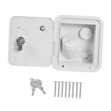 Water Locking Cap Caravans Leak RV Gravity Fresh Water Fill Hatch Inle