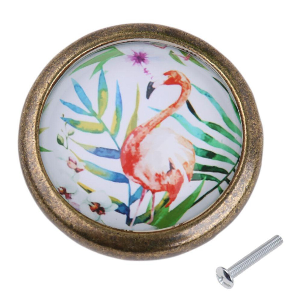 Retro Drawer Cabinet Cupboard Door Pull Handle Knob Flamingo Home Deco 6902696623645
