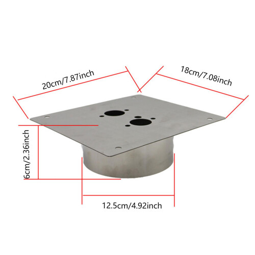 Diesel Heater Mounting Plate Replacement Steel for Webasto 2000 2000st 1