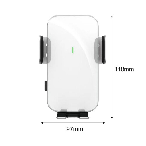 Phone Mount Solar Bracket for Tesla Model 3 Model Y Easily Install Whi 1