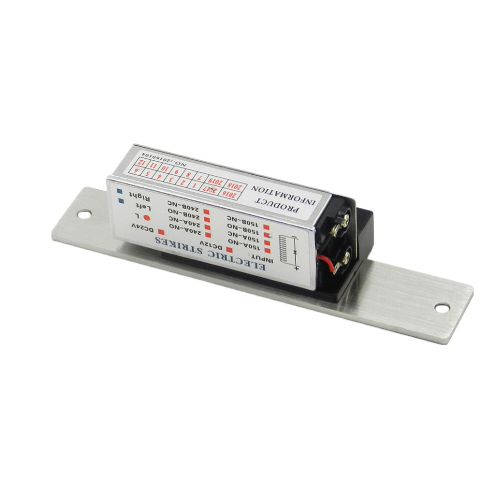 12V Electric Door Strike Lock Fail-Secure Fail-Safe Electric Lock 7# N 6902696521743