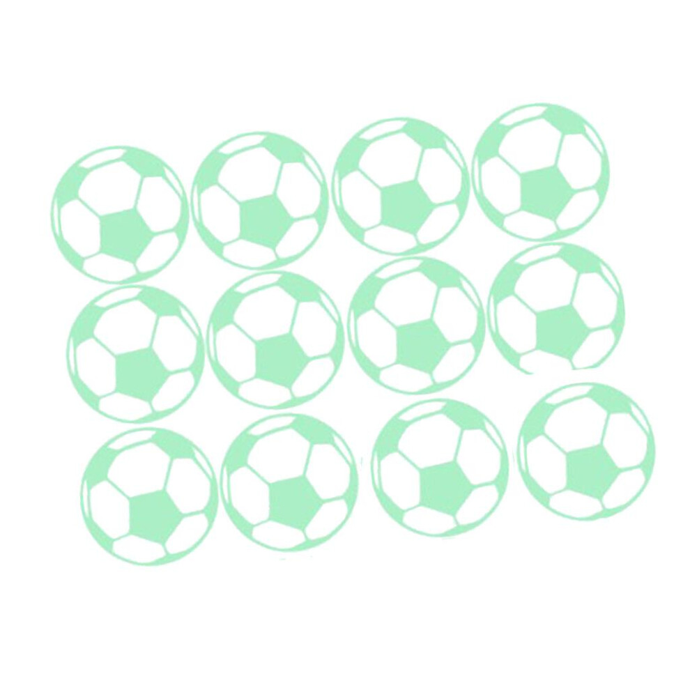 Glow In The Dark Stickers Children's Room Ceiling Wall Decor 12x Footb