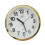 Modern Multi Shaped Desk Clock Quartz Clock Gold Frame Home Decor Roun 2