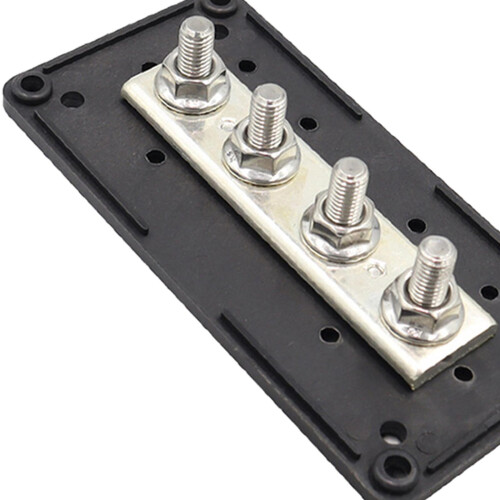 4 Stud Power Distribution Block Professional for RV Marine Vehicles M8 2