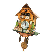 Antique Wall Clock Vintage Wooden Clock Home Decor Excellent Gift B