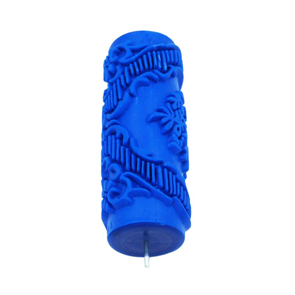 5'' Embossed Pattern Paint Roller Diy Wall Painting Edger Runner Tool 6902696607072